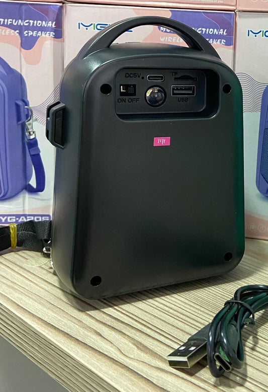 PARLANTE PORTATIL MOCHILA - LINTERNA