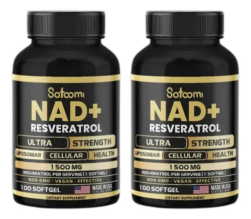 NAD + RESVERATROL SATOMI 100 CAPSULAS
