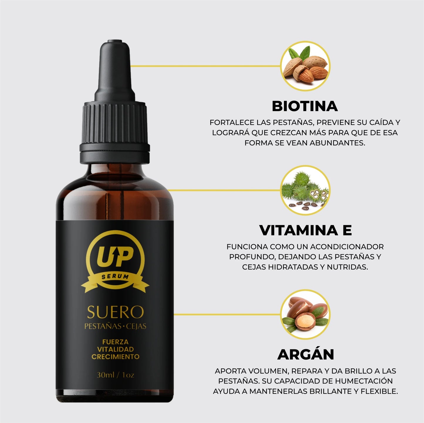 SERUM DE PESTAÑAS-CEJAS UP