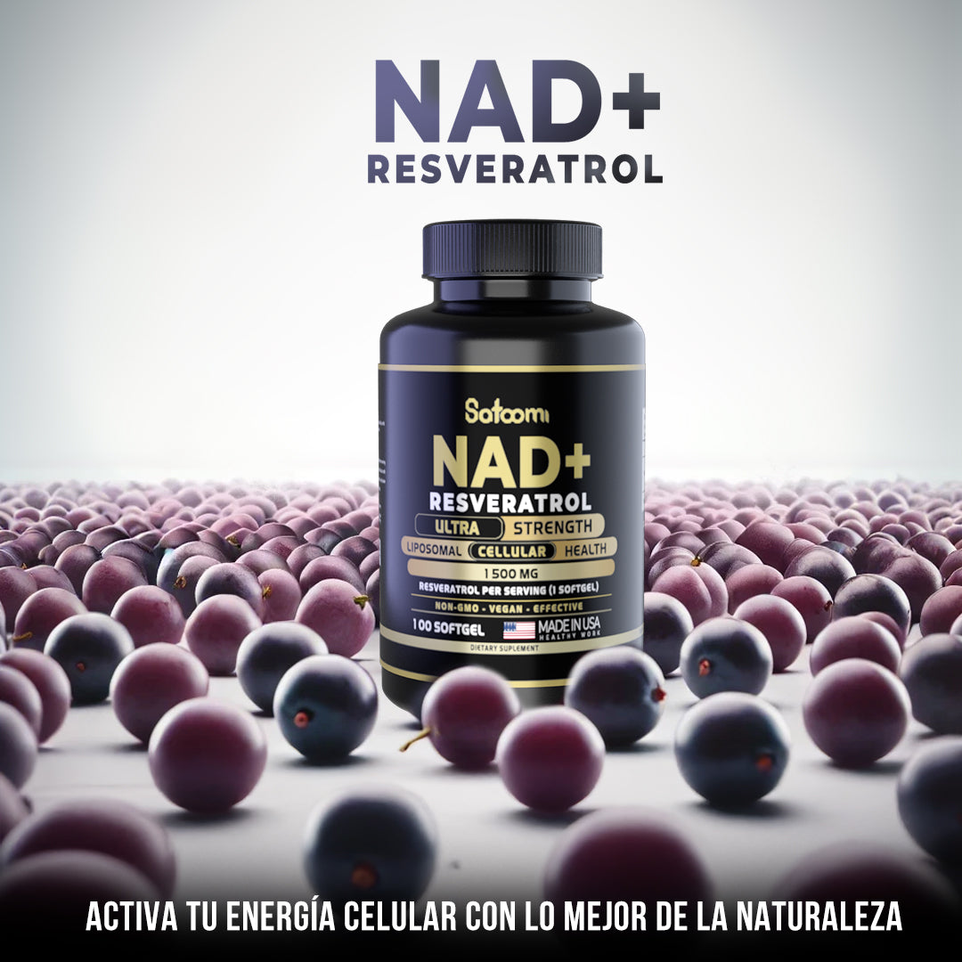 NAD + RESVERATROL SATOMI 100 CAPSULAS