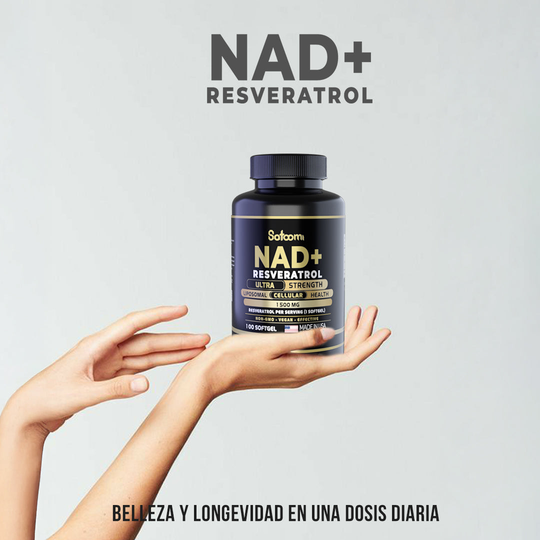 NAD + RESVERATROL SATOMI 100 CAPSULAS