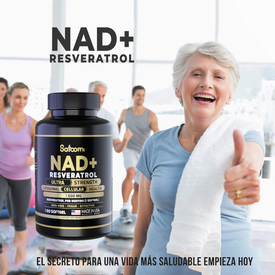 NAD + RESVERATROL SATOMI 100 CAPSULAS