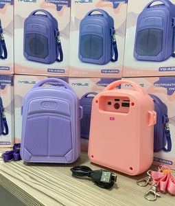 PARLANTE PORTATIL MOCHILA - LINTERNA