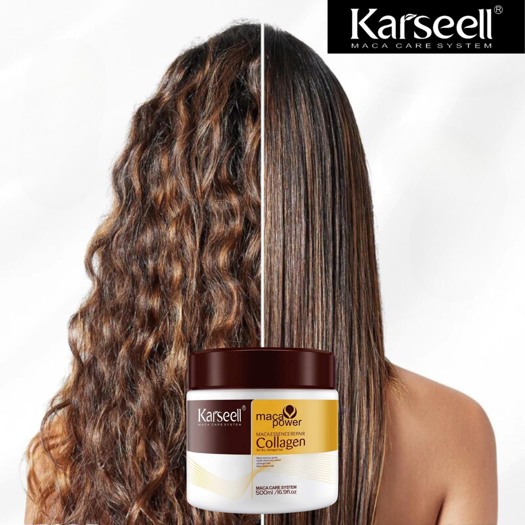 COMBO KARSEELL 3 EN 1 ( MASCARILLA KARSEELL + SHAMPOO + ACEITE DE ARGÁN )