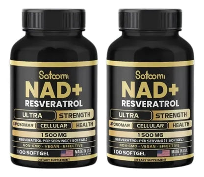 NAD + RESVERATROL SATOMI 100 CAPSULAS