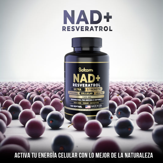 NAD + RESVERATROL SATOMI 100 CAPSULAS