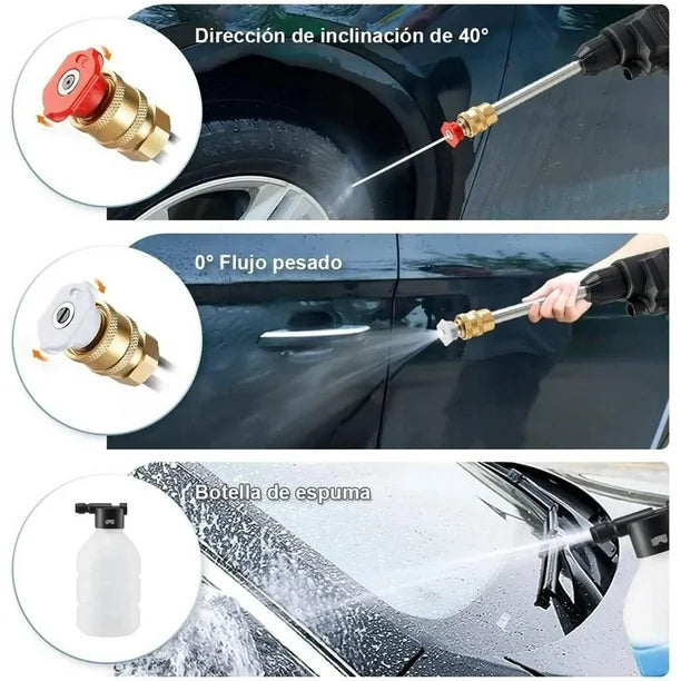 HIDROLAVADORA PORTÁTIL DE AUTO - MOTO. ECT.