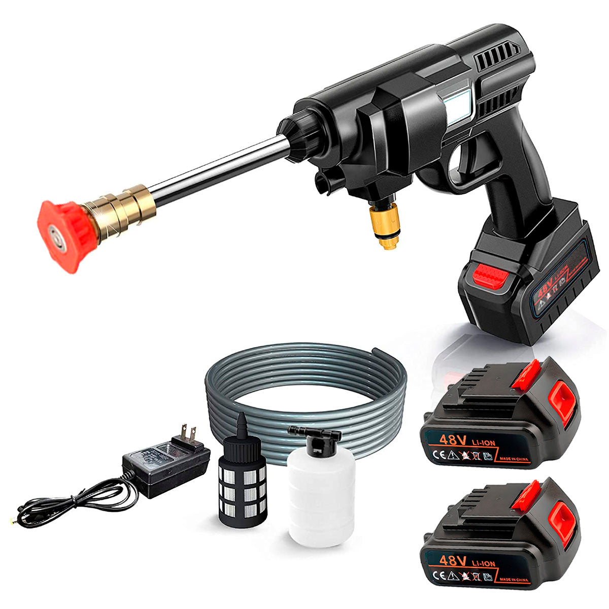 HIDROLAVADORA PORTÁTIL DE AUTO - MOTO. ECT.